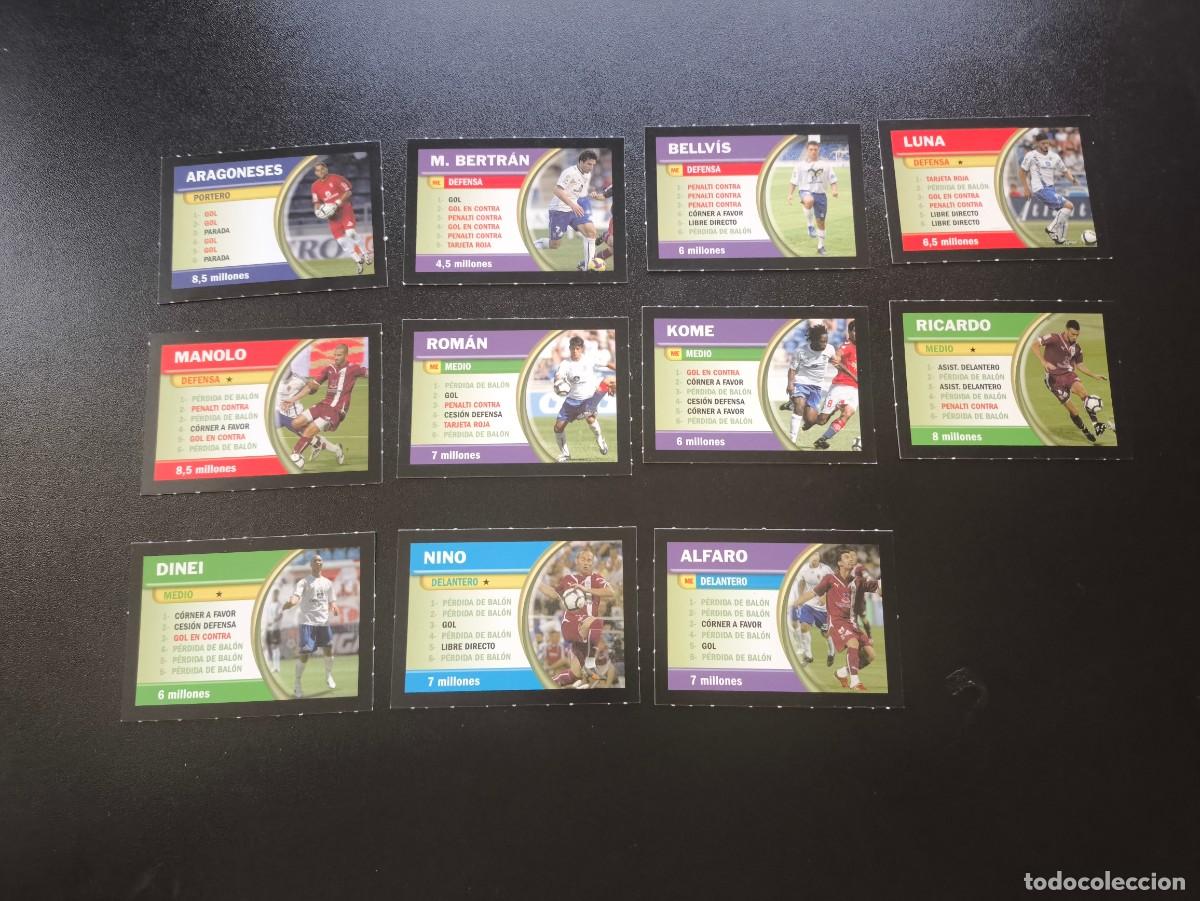 Cromos de F&uacute;tbol: EQUIPO COMPLETO TENERIFE BORRAS FICHAS LIGA 2009 2010 09 10 NO PANINI LIGA ESTE