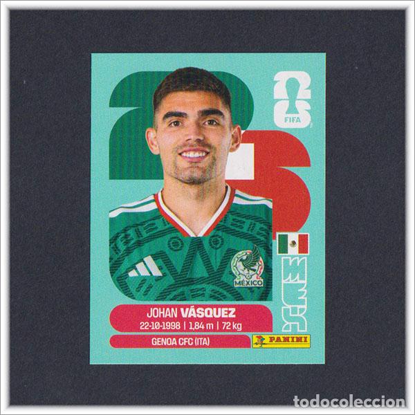 Cromos de F&uacute;tbol: FIFA WORLD CUP 2026 26 MUNDIAL PANINI VASQUEZ MEX 3 M&Eacute;XICO COLECCI&Oacute;N ALBUM LIGA STICKER