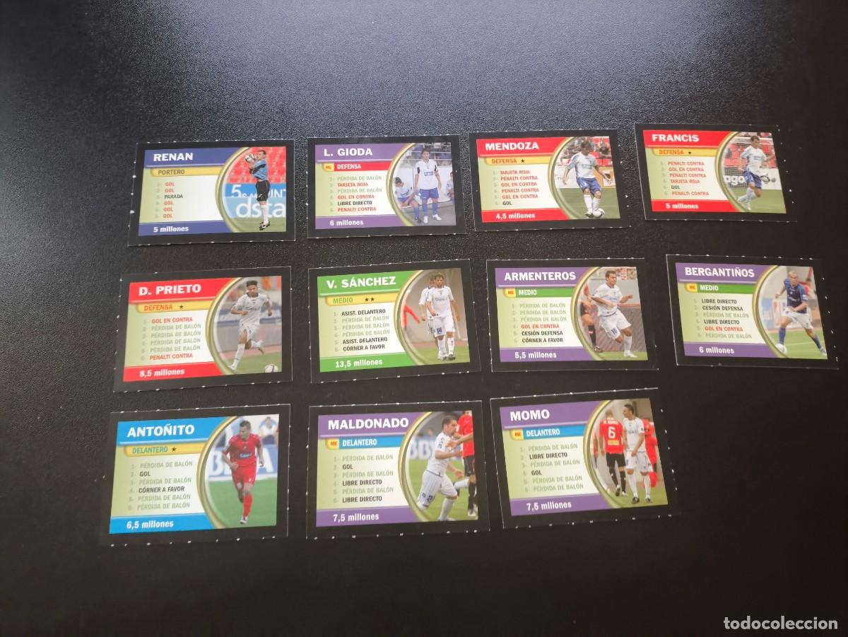 Cromos de F&uacute;tbol: EQUIPO COMPLETO XEREZ BORRAS FICHAS LIGA 2009 2010 09 10 NO PANINI LIGA ESTE