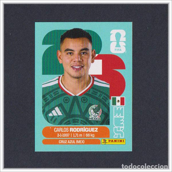 Cromos de F&uacute;tbol: FIFA WORLD CUP 2026 26 MUNDIAL PANINI CARLOS RODRIGUEZ MEX 9 M&Eacute;XICO COLECCI&Oacute;N ALBUM LIGA STICKER