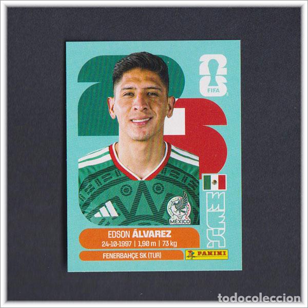 Cromos de F&uacute;tbol: FIFA WORLD CUP 2026 26 MUNDIAL PANINI EDSON ALVAREZ MEX 10 M&Eacute;XICO COLECCI&Oacute;N ALBUM LIGA STICKER