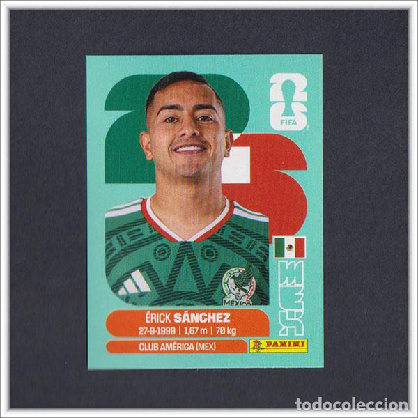 Cromos de F&uacute;tbol: FIFA WORLD CUP 2026 26 MUNDIAL PANINI ERICK SANCHEZ MEX 14 M&Eacute;XICO COLECCI&Oacute;N ALBUM LIGA STICKER