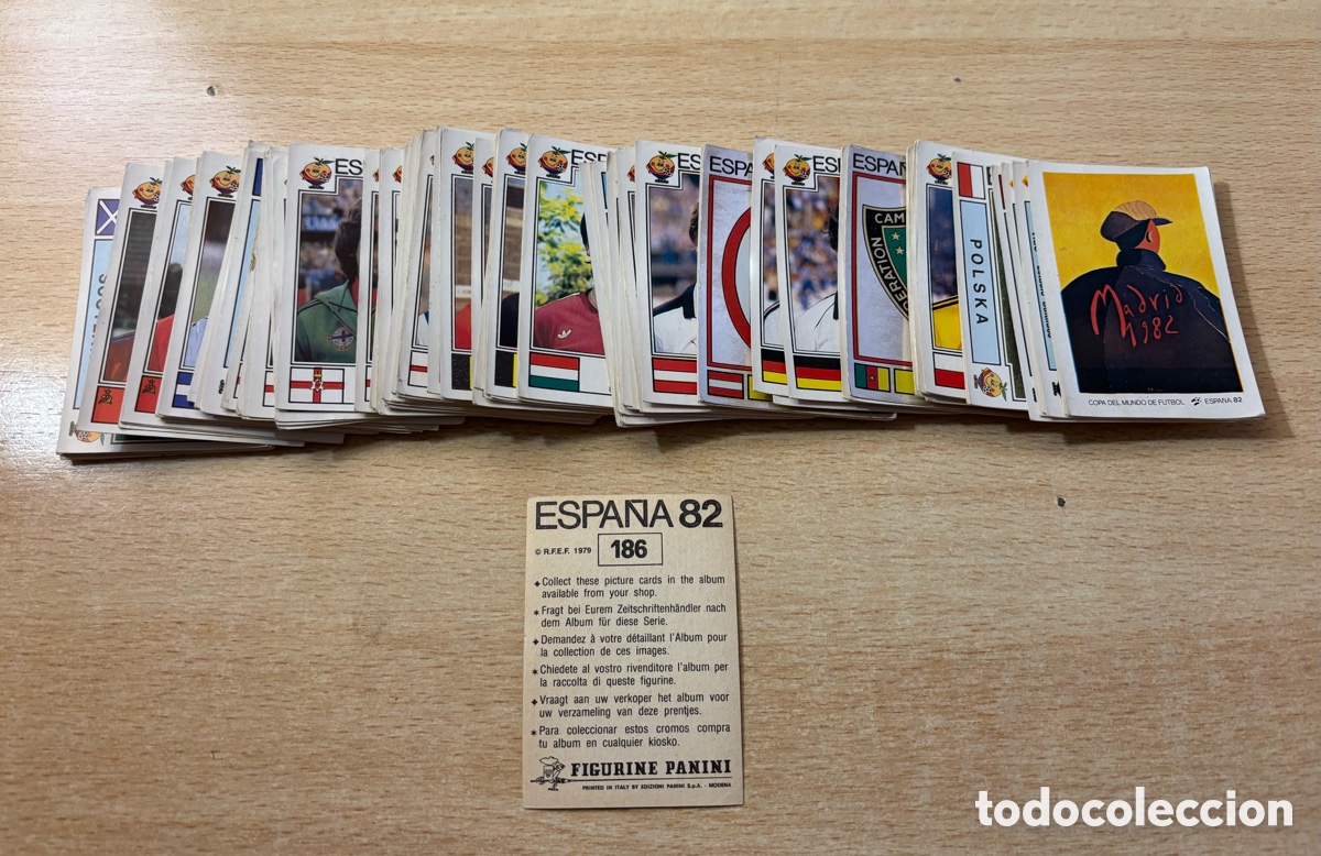 Cromos de F&uacute;tbol: Cromos Mundial Espa&ntilde;a 82 Panini sin pegar PIDE TUS FALTAS Desde 3&euro;/ud.