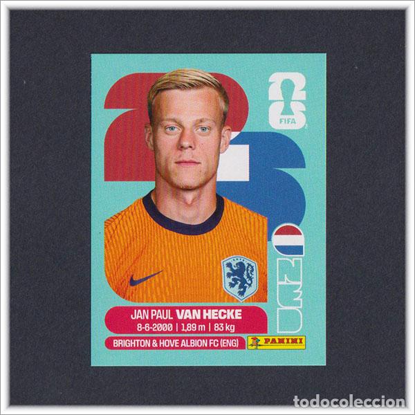 Cromos de F&uacute;tbol: FIFA WORLD CUP 2026 26 MUNDIAL PANINI VAN HECKE NED 9 HOLANDA COLECCI&Oacute;N ALBUM LIGA STICKER