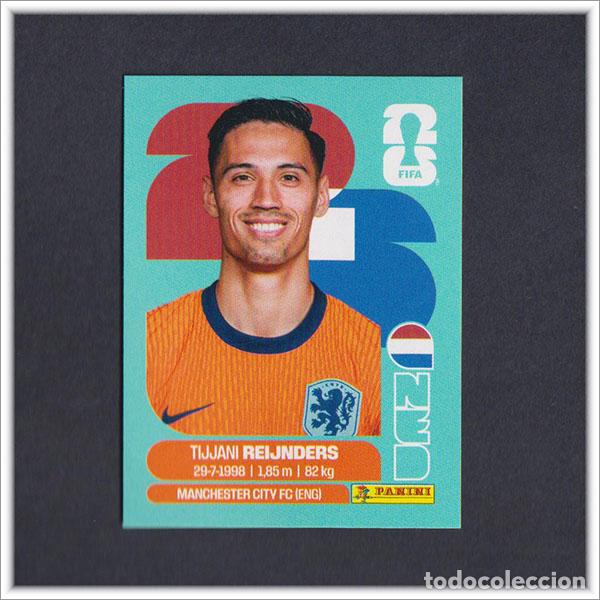 Cromos de F&uacute;tbol: FIFA WORLD CUP 2026 26 MUNDIAL PANINI REIJNDERS NED 10 HOLANDA COLECCI&Oacute;N ALBUM LIGA STICKER