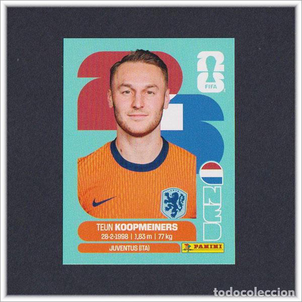 Cromos de F&uacute;tbol: FIFA WORLD CUP 2026 26 MUNDIAL PANINI KOOPMEINERS NED 12 HOLANDA COLECCI&Oacute;N ALBUM LIGA STICKER
