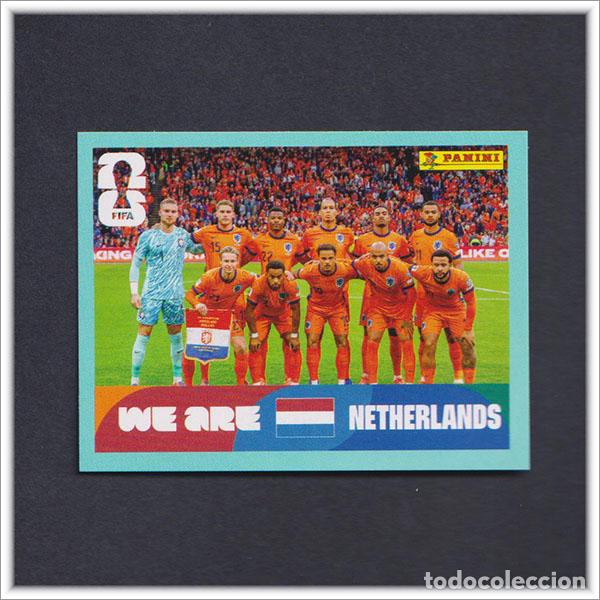 Cromos de F&uacute;tbol: FIFA WORLD CUP 2026 26 MUNDIAL PANINI EQUIPO ALINEACI&Oacute;N NED 13 HOLANDA COLECCI&Oacute;N ALBUM LIGA STICKER