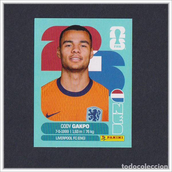 Cromos de F&uacute;tbol: FIFA WORLD CUP 2026 26 MUNDIAL PANINI GAKPO NED 20 HOLANDA COLECCI&Oacute;N ALBUM LIGA STICKER