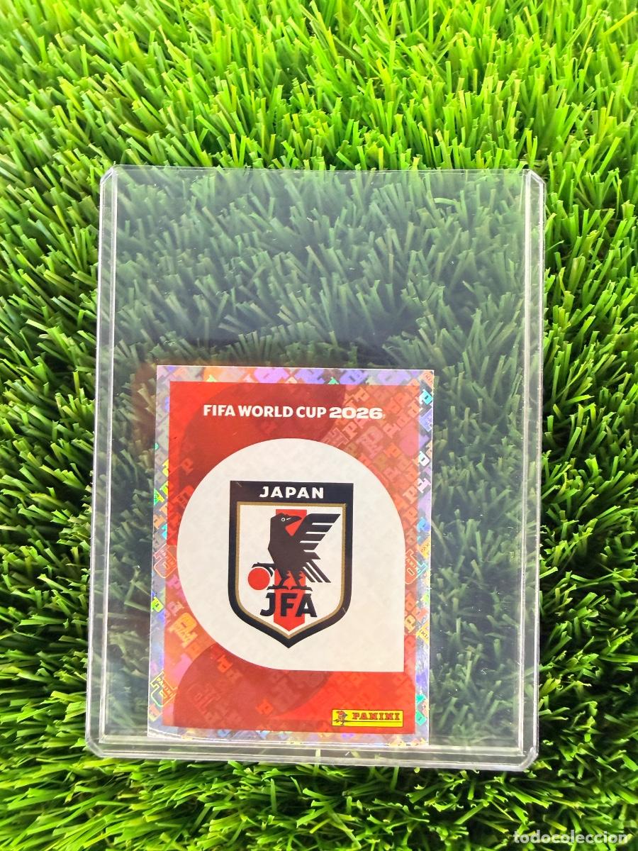 Figurine di Calcio: N&ordm; JPN1 Escudo Jap&oacute;n Mundial 2026 Stickers