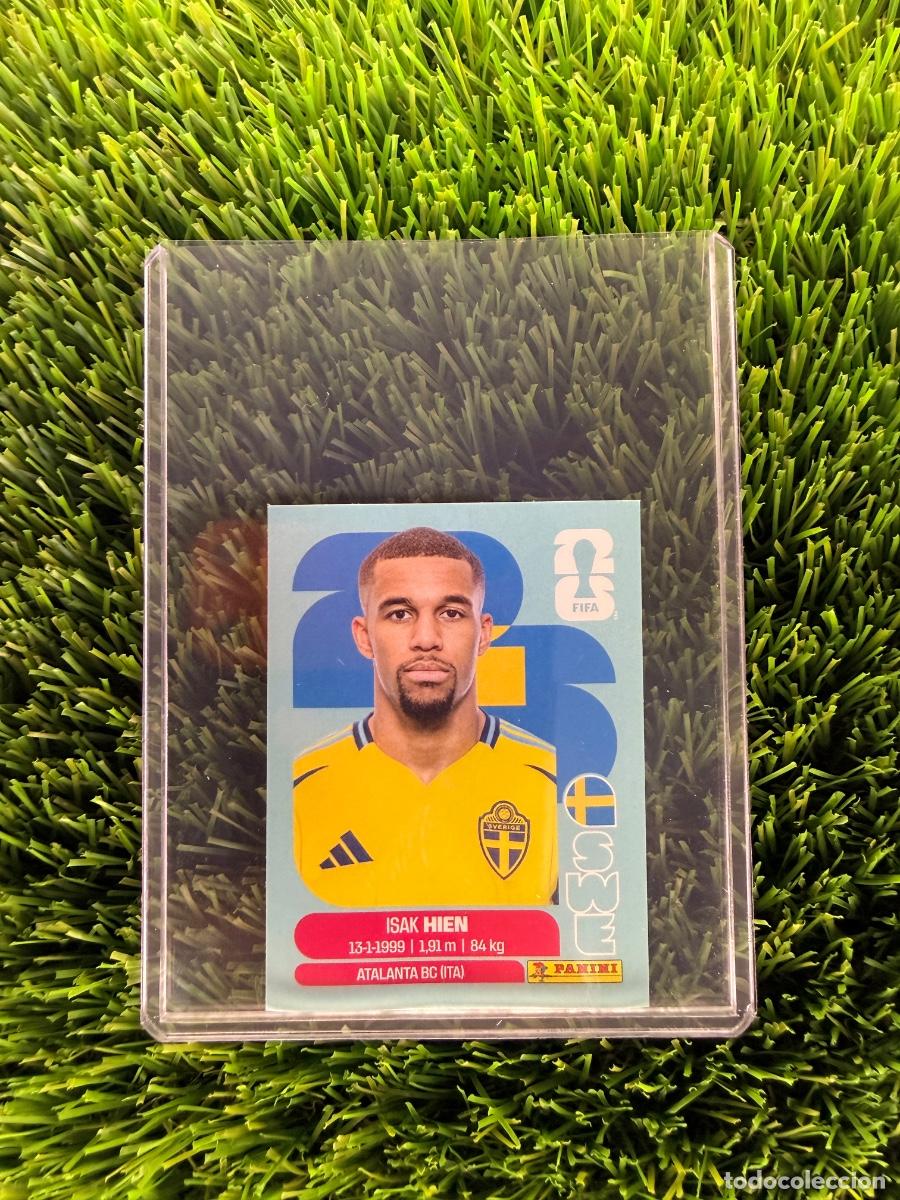 Cromos de F&uacute;tbol: N&ordm; SWE3 Isak Hien Suecia Mundial 2026 Stickers