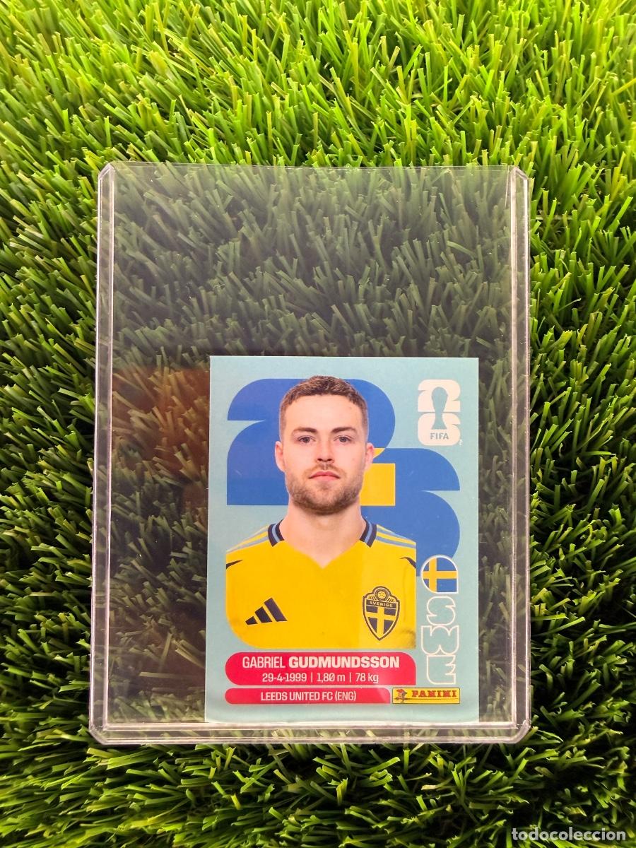Cromos de F&uacute;tbol: N&ordm; SWE4 Gabriel Gudmundsson Suecia Mundial 2026 Stickers