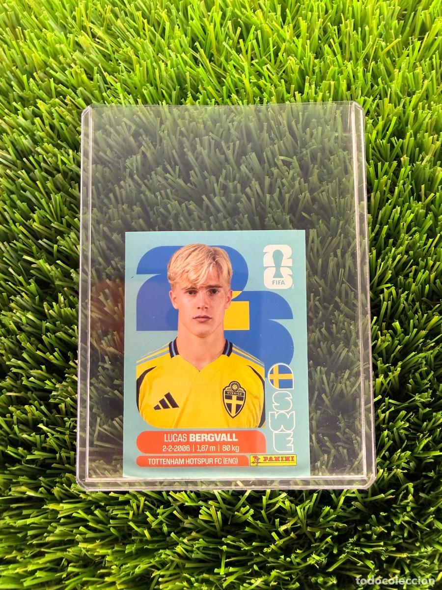 Cromos de F&uacute;tbol: N&ordm; SWE8 Lucas Bergvall Suecia Mundial 2026 Stickers