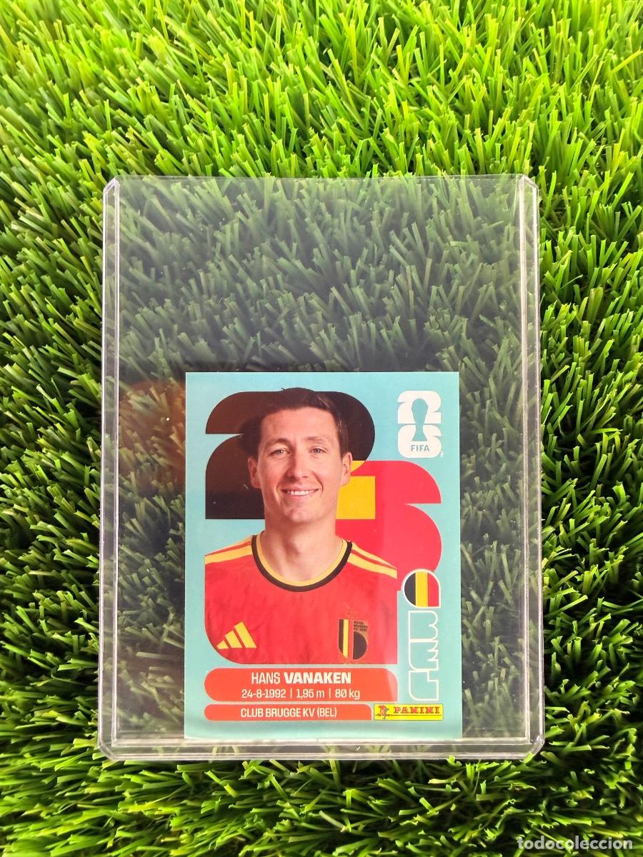 Cromos de F&uacute;tbol: N&ordm; BEL14 Hans Vanaken B&eacute;lgica Mundial 2026 Stickers