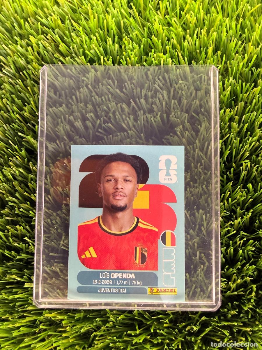 Cromos de F&uacute;tbol: N&ordm; BEL19 Lo&iuml;s Openda B&eacute;lgica Mundial 2026 Stickers