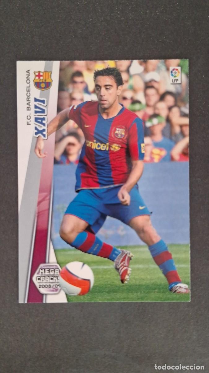 Cromos de F&uacute;tbol: L1 XAVI F. C. BARCELONA 65 PANINI MEGACRACKS 2008 2009 08 09