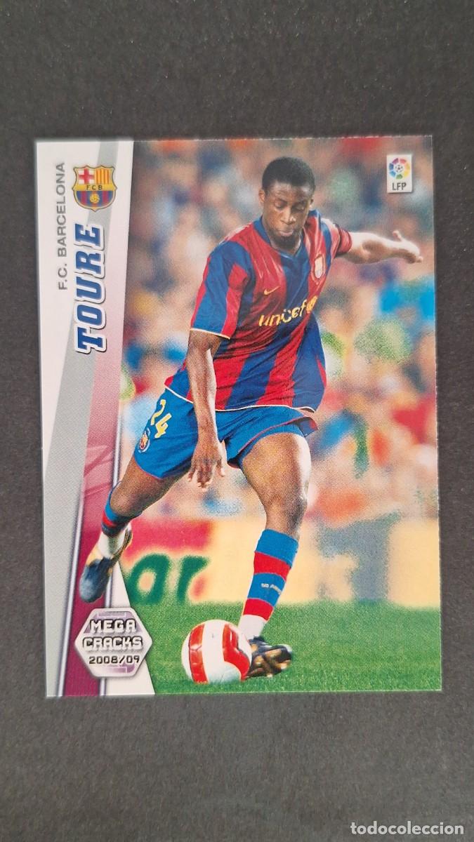 Cromos de F&uacute;tbol: L1 TOURE F. C. BARCELONA 68 PANINI MEGACRACKS 2008 2009 08 09