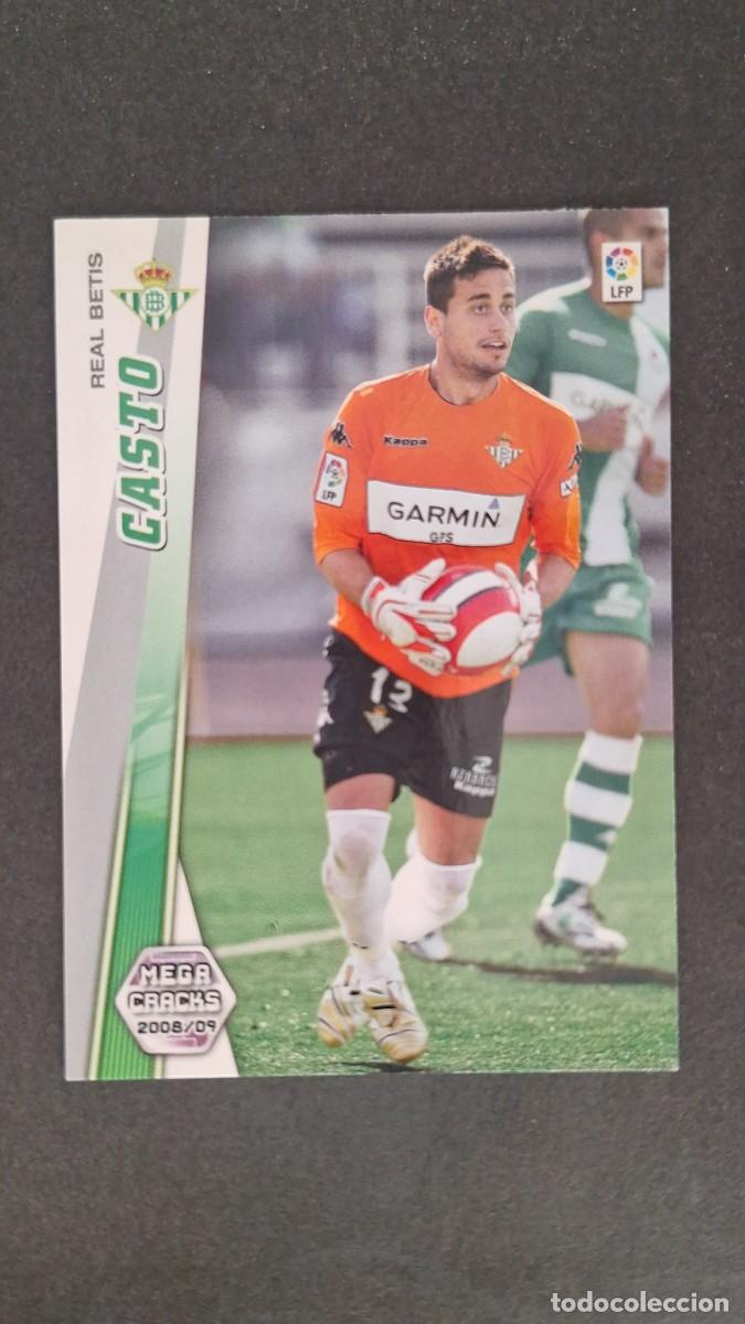 Cromos de F&uacute;tbol: L1 CASTO REAL BETIS BALOMPIE 75 PANINI MEGACRACKS 2008 2009 08 09