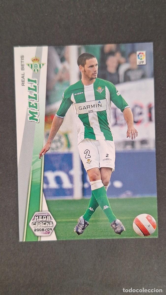 Cromos de F&uacute;tbol: L1 MELLI REAL BETIS BALOMPIE 78 PANINI MEGACRACKS 2008 2009 08 09