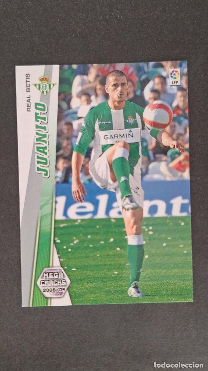 Cromos de F&uacute;tbol: L1 JUANITO REAL BETIS BALOMPIE 79 PANINI MEGACRACKS 2008 2009 08 09
