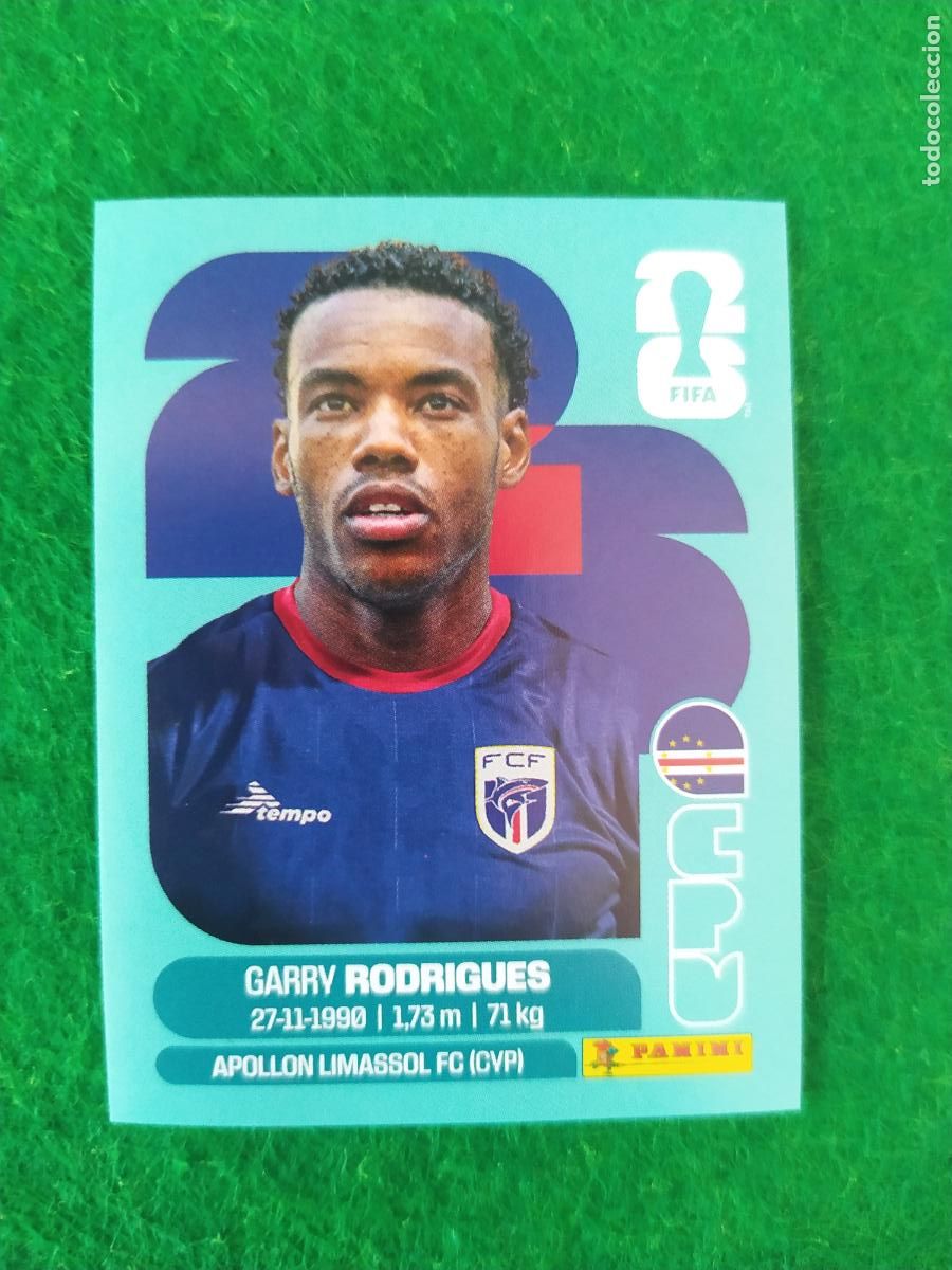 Cromos de F&uacute;tbol: OFFICIAL STICKER COLLECTION WORLD CUP MUNDIAL 2026 - CABO VERDE N&ordm; 15 RODRIGUES