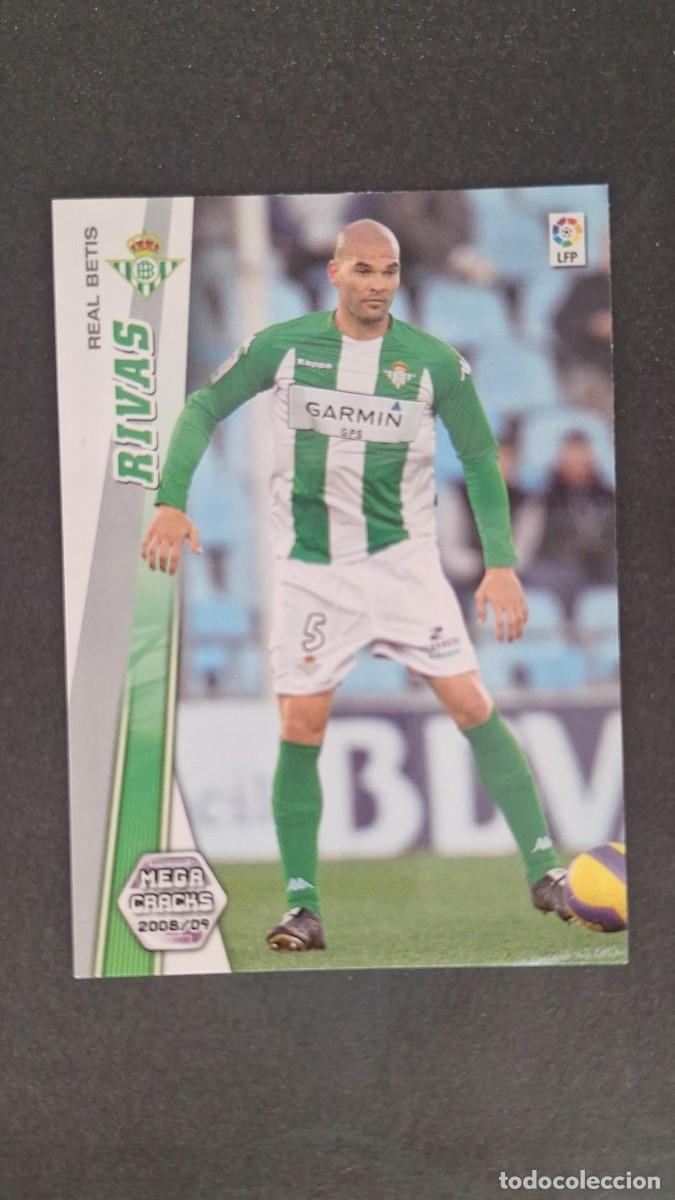 Cromos de F&uacute;tbol: L1 RIVAS REAL BETIS BALOMPIE 80 PANINI MEGACRACKS 2008 2009 08 09