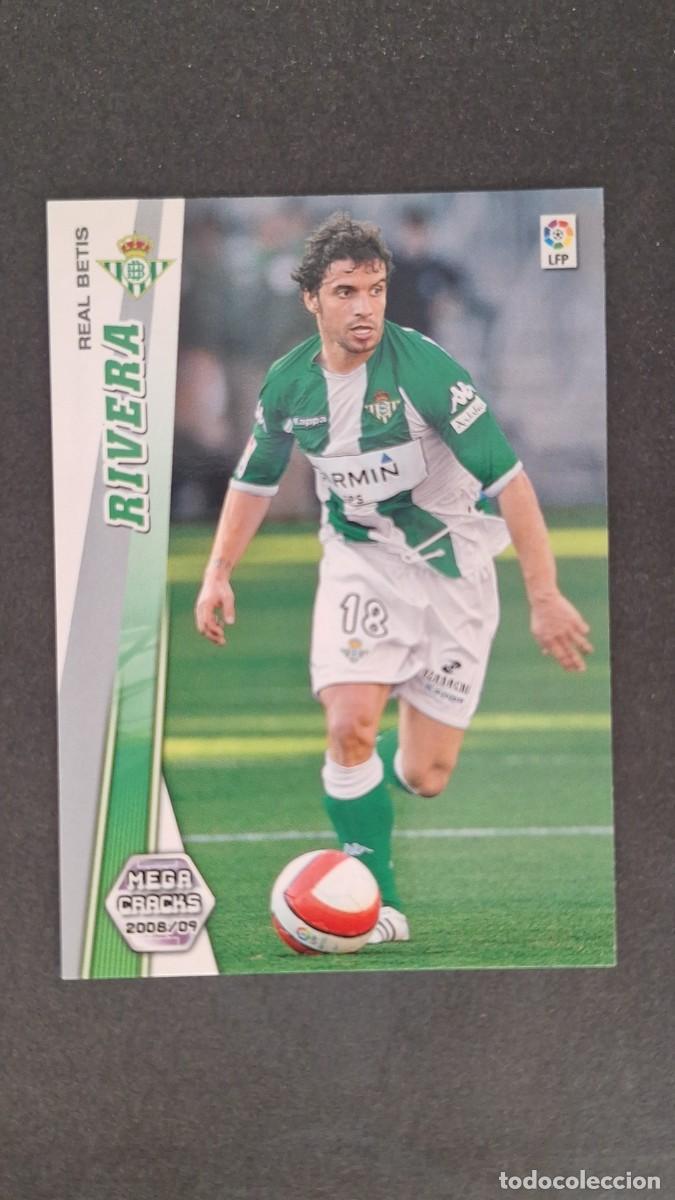 Cromos de F&uacute;tbol: L1 RIVERA REAL BETIS BALOMPIE 83 PANINI MEGACRACKS 2008 2009 08 09