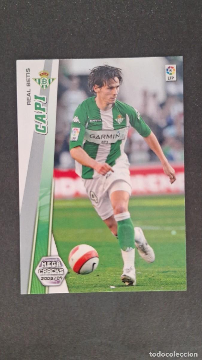 Cromos de F&uacute;tbol: L1 CAPI REAL BETIS BALOMPIE 85 PANINI MEGACRACKS 2008 2009 08 09