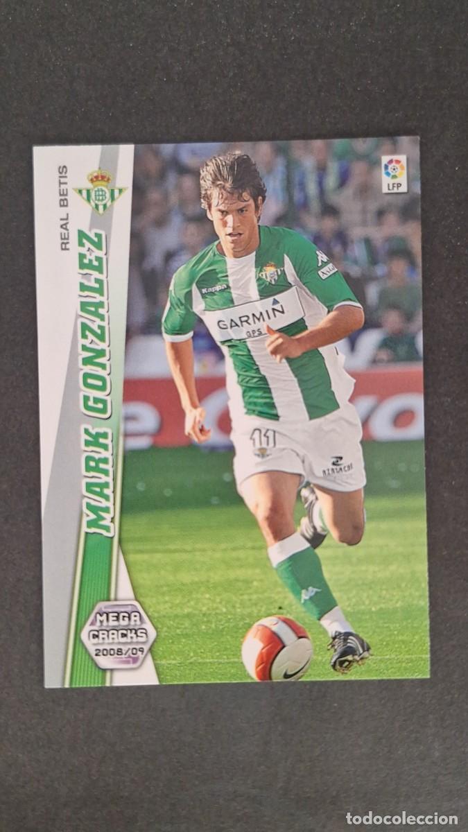 Football Stickers: L1 MARK GONZALEZ REAL BETIS BALOMPIE 86 PANINI MEGACRACKS 2008 2009 08 09