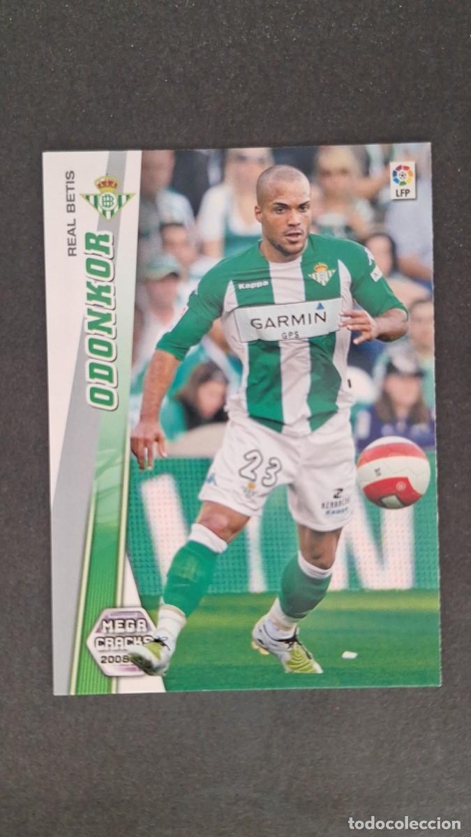Football Stickers: L1 ODONKOR REAL BETIS BALOMPIE 87 PANINI MEGACRACKS 2008 2009 08 09