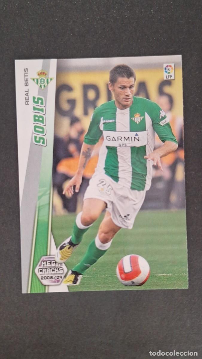 Football Stickers: L1 SOBIS REAL BETIS BALOMPIE 90 PANINI MEGACRACKS 2008 2009 08 09