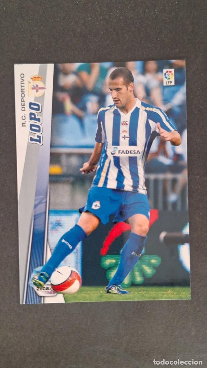 Cromos de F&uacute;tbol: L1 LOPO DEPORTIVO DE LA CORU&Ntilde;A 95 PANINI MEGACRACKS 2008 2009 08 09