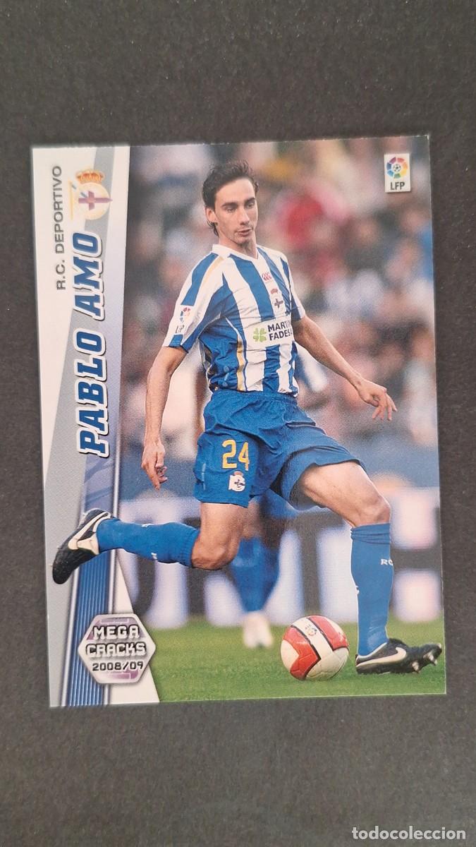 Cromos de F&uacute;tbol: L1 PABLO AMO DEPORTIVO DE LA CORU&Ntilde;A 96 PANINI MEGACRACKS 2008 2009 08 09