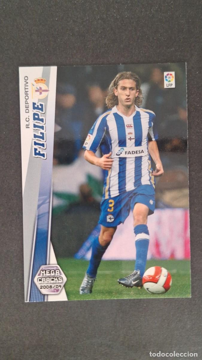 Cromos de F&uacute;tbol: L1 FILIPE DEPORTIVO DE LA CORU&Ntilde;A 98 PANINI MEGACRACKS 2008 2009 08 09