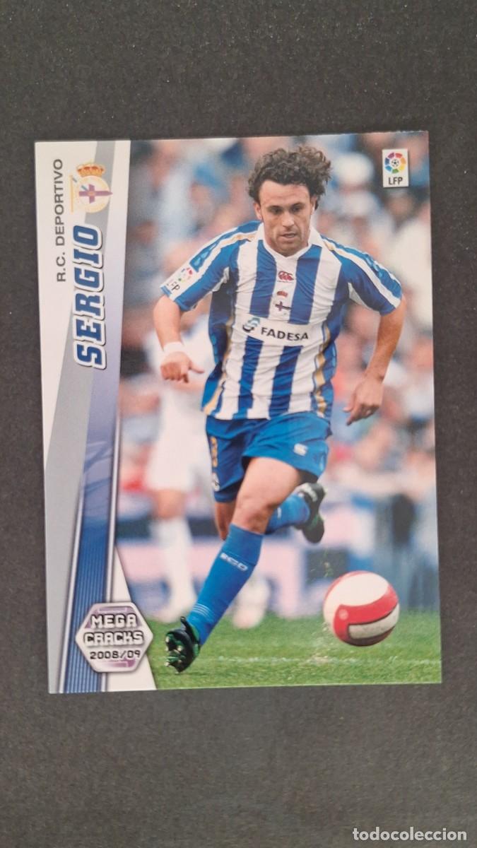 Cromos de F&uacute;tbol: L1 SERGIO DEPORTIVO DE LA CORU&Ntilde;A 100 PANINI MEGACRACKS 2008 2009 08 09
