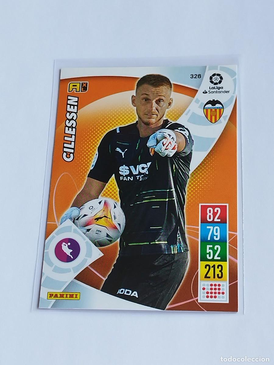 Cromos de F&uacute;tbol: CILLESSEN #326 VALENCIA CF - ADRENALYN XL LA LIGA SANTANDER 2021 2022 - PANINI 21 22 CROMO