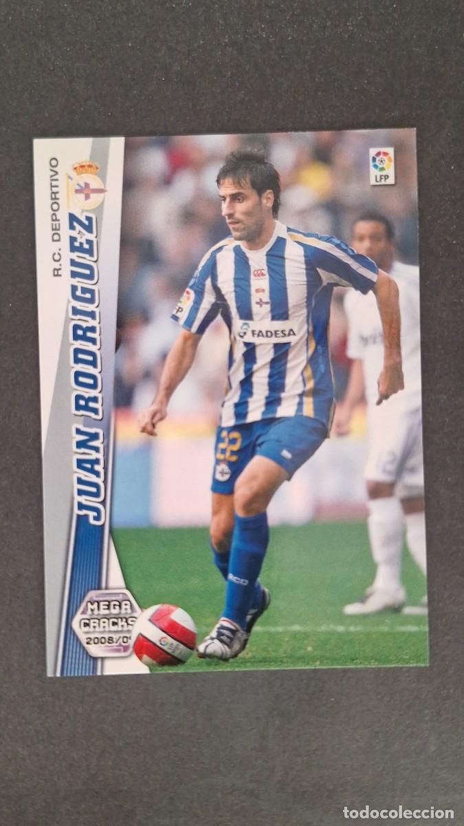 Cromos de F&uacute;tbol: L1 JUAN RODRIGUEZ DEPORTIVO DE LA CORU&Ntilde;A 101 PANINI MEGACRACKS 2008 2009 08 09