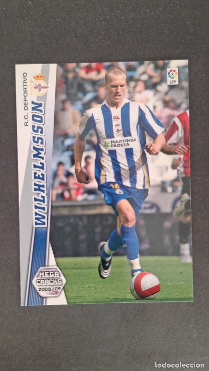 Cromos de F&uacute;tbol: L1 WILHELMSSON DEPORTIVO DE LA CORU&Ntilde;A 102 PANINI MEGACRACKS 2008 2009 08 09