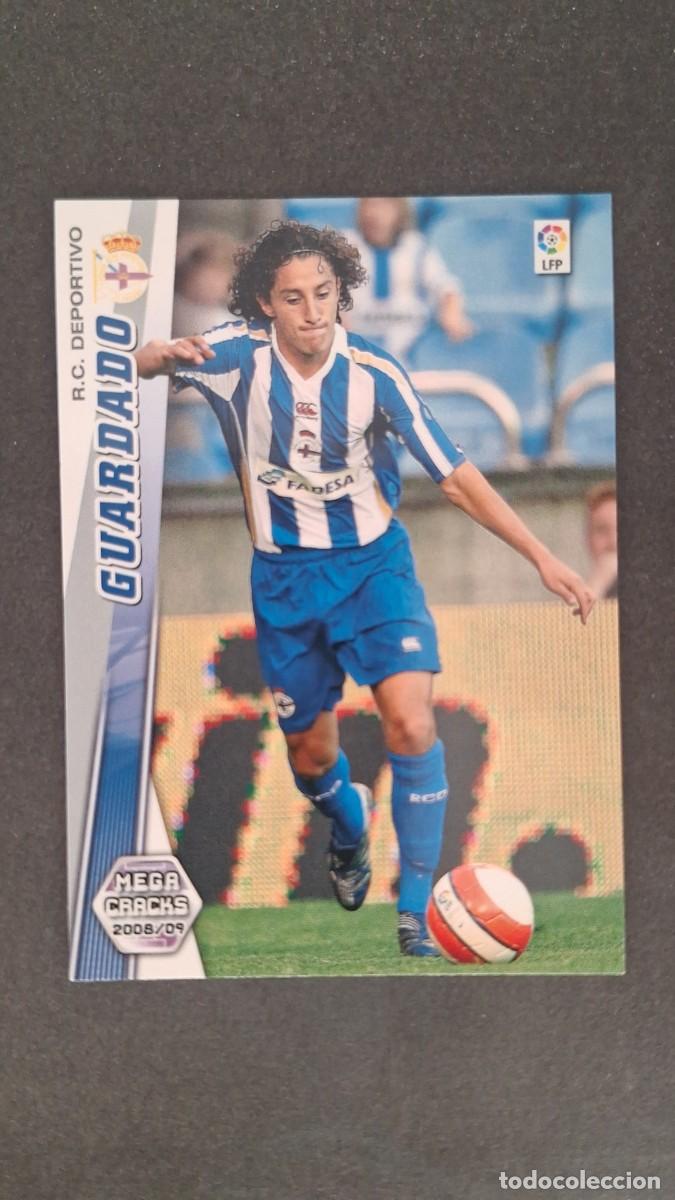 Cromos de F&uacute;tbol: L1 GUARDADO DEPORTIVO DE LA CORU&Ntilde;A 104 PANINI MEGACRACKS 2008 2009 08 09