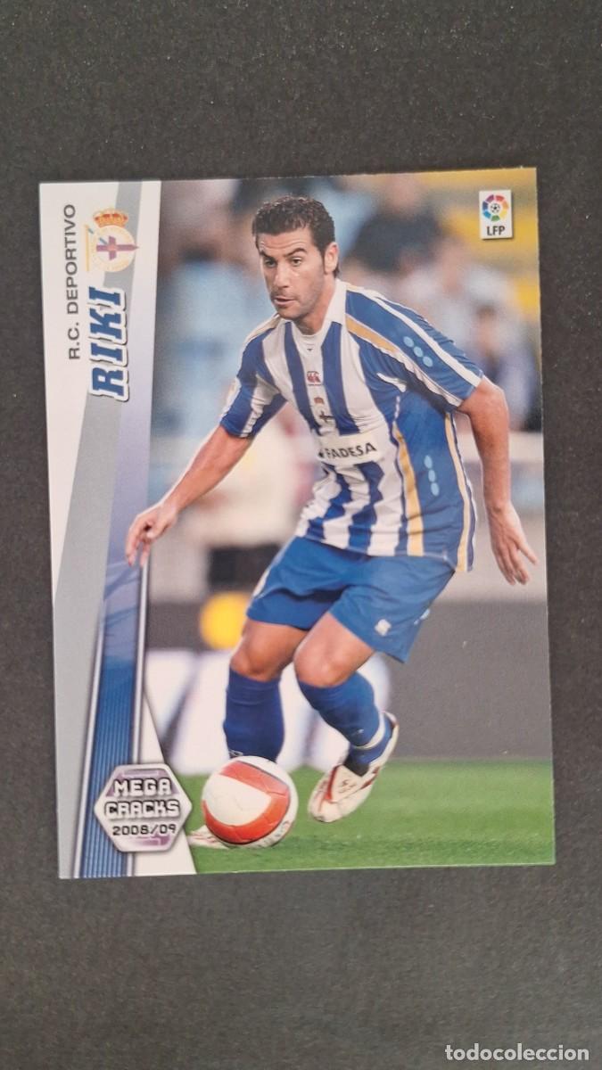 Football Stickers: L1 RIKI DEPORTIVO DE LA CORU&Ntilde;A 106 PANINI MEGACRACKS 2008 2009 08 09