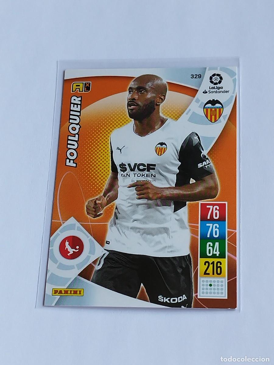 Cartes &agrave; collectionner de Football: FOULQUIER #329 VALENCIA CF - ADRENALYN XL LA LIGA SANTANDER 2021 2022 - PANINI 21 22 CROMO