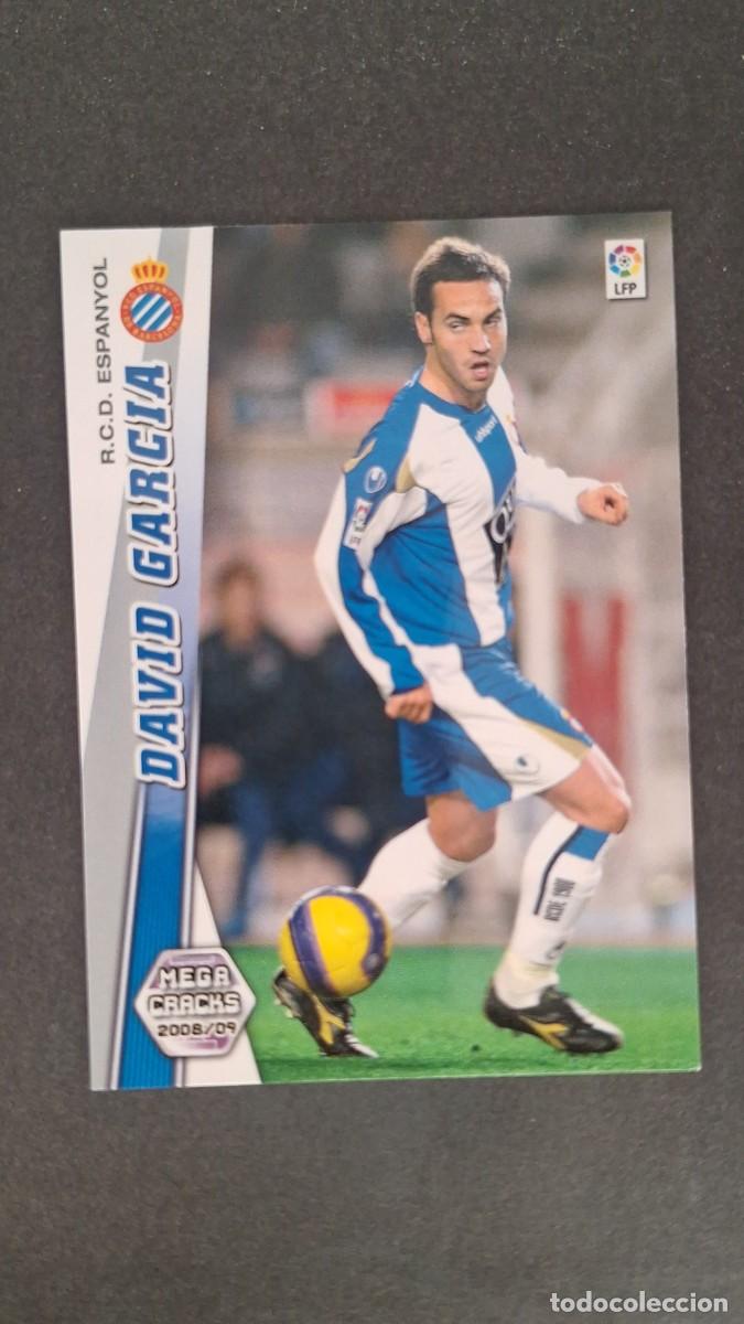 Football Stickers: L1 DAVID GARCIA R. C. D. ESPA&Ntilde;OL 115 PANINI MEGACRACKS 2008 2009 08 09