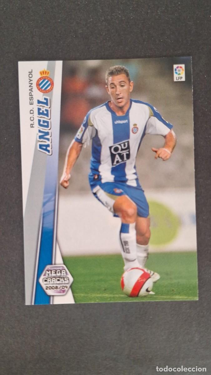 Cartes &agrave; collectionner de Football: L1 ANGEL R. C. D. ESPA&Ntilde;OL 117 PANINI MEGACRACKS 2008 2009 08 09