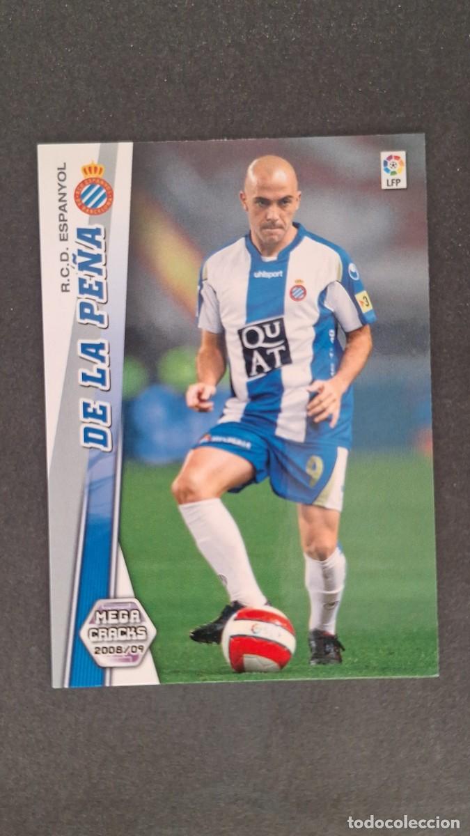 Cartes &agrave; collectionner de Football: L1 DE LA PE&Ntilde;A R. C. D. ESPA&Ntilde;OL 118 PANINI MEGACRACKS 2008 2009 08 09