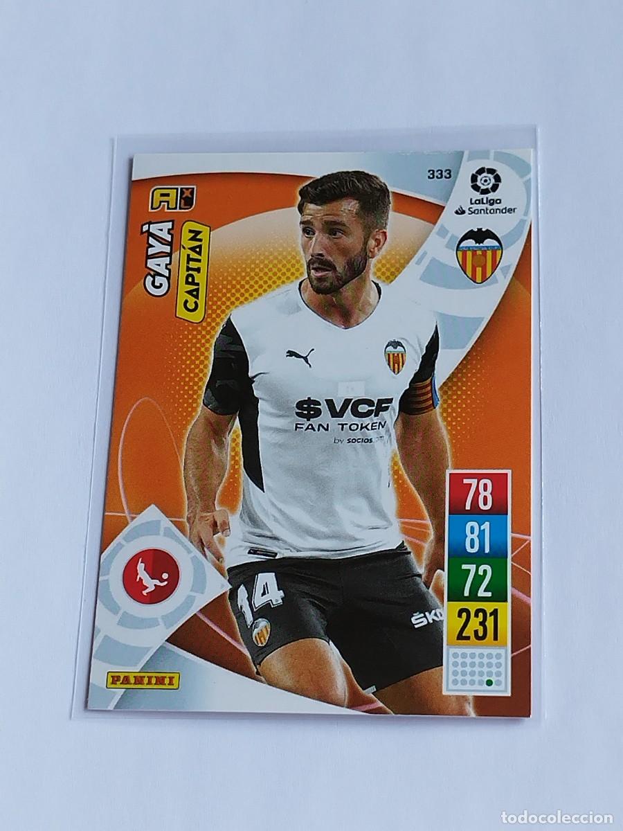 Cartes &agrave; collectionner de Football: GAY&Aacute; CAPIT&Aacute;N #333 VALENCIA CF - ADRENALYN XL LA LIGA SANTANDER 2021 2022 - PANINI 21 22 CROMO