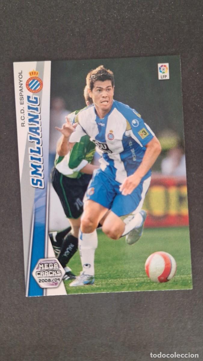 Cromos de F&uacute;tbol: L1 SMILJANIC R. C. D. ESPA&Ntilde;OL 119 PANINI MEGACRACKS 2008 2009 08 09