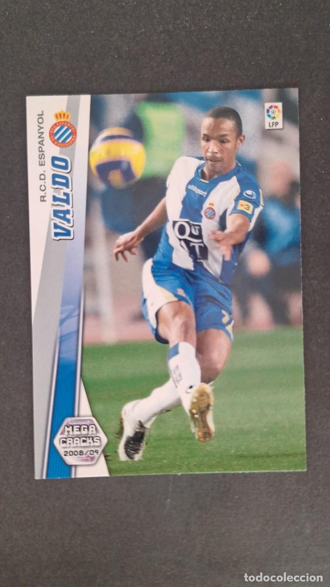 Cromos de F&uacute;tbol: L1 VALDO R. C. D. ESPA&Ntilde;OL 120 PANINI MEGACRACKS 2008 2009 08 09