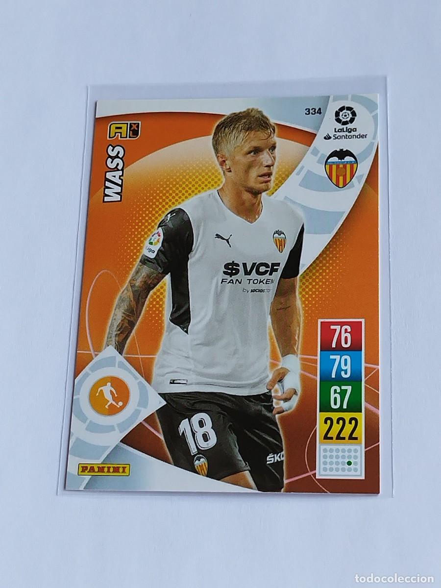 Cromos de F&uacute;tbol: WASS #334 VALENCIA CF - ADRENALYN XL LA LIGA SANTANDER 2021 2022 - PANINI 21 22 CROMO