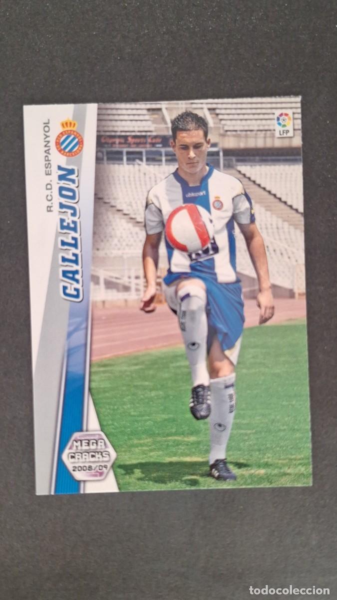 Cromos de F&uacute;tbol: L1 CALLEJON R. C. D. ESPA&Ntilde;OL 126 PANINI MEGACRACKS 2008 2009 08 09