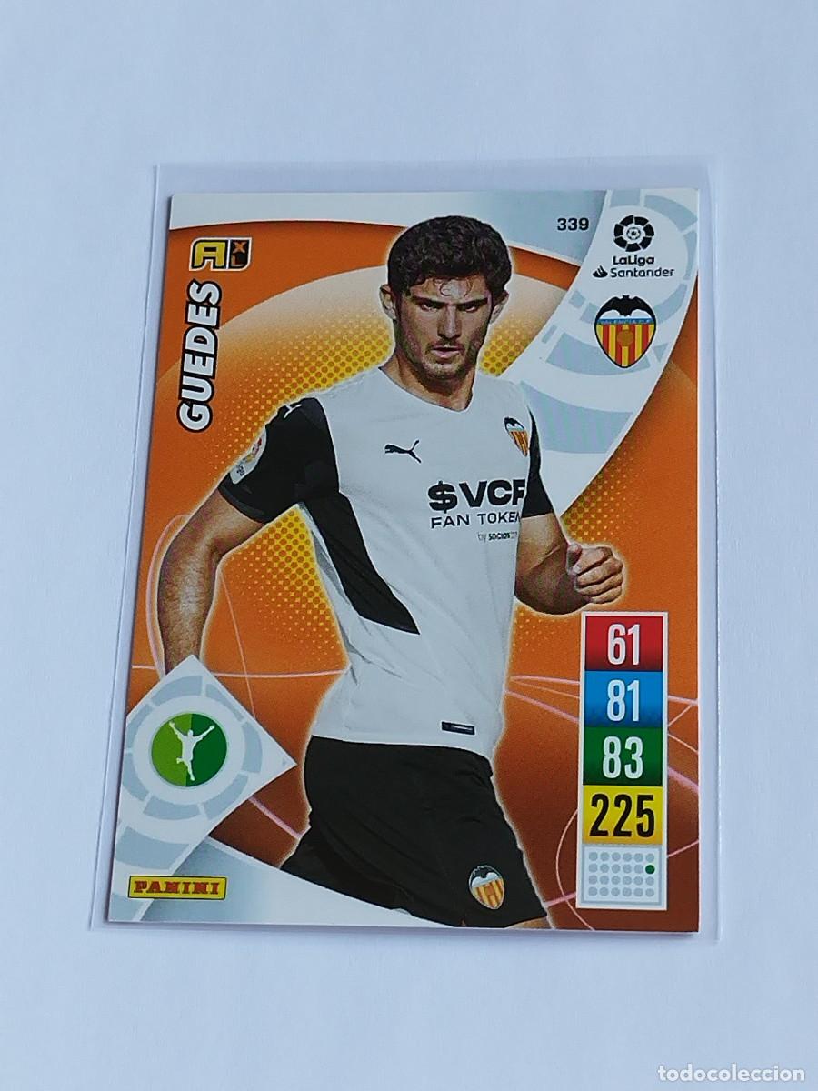 Fu&szlig;ball-Sticker: GUEDES #339 VALENCIA CF - ADRENALYN XL LA LIGA SANTANDER 2021 2022 - PANINI 21 22 CROMO