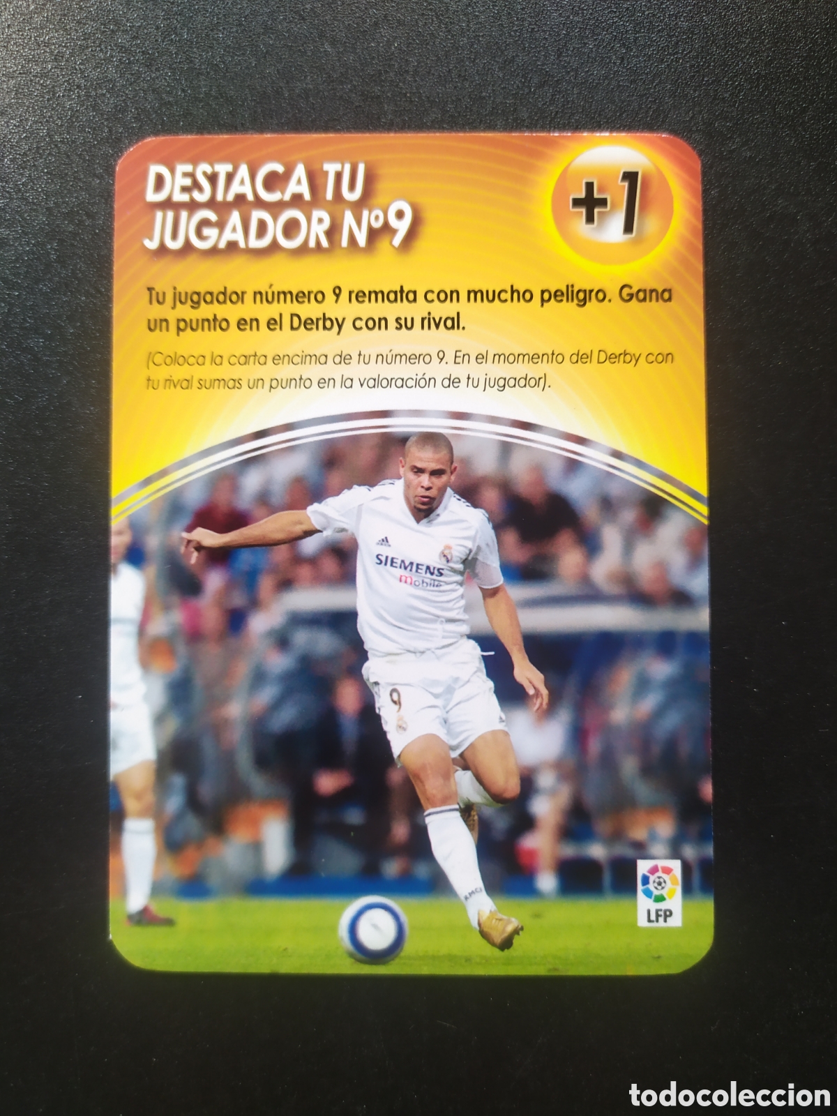Cromos de F&uacute;tbol: Derby total 2004 2005 04 05 panini Destaca tu jugador n&deg; 9 Ronaldo Real Madrid